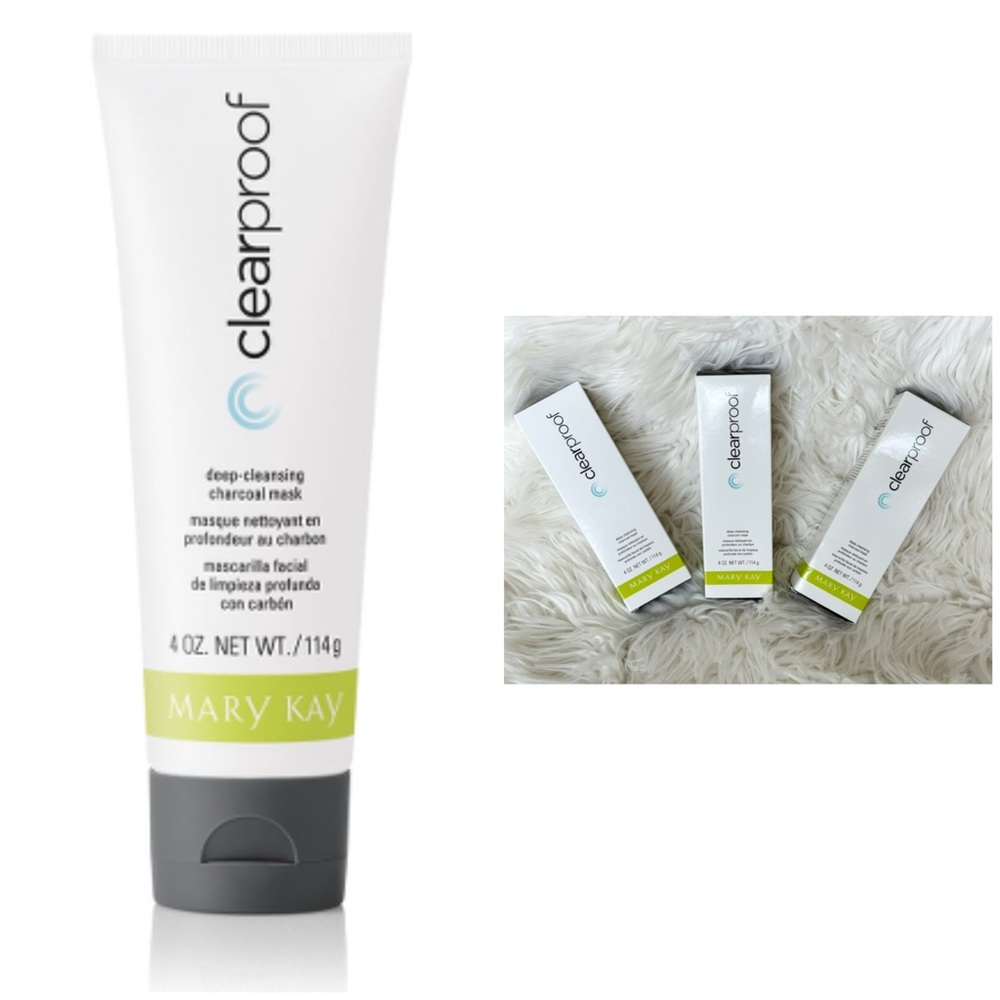 New Mary Kay Clear-Proof Deep Cleansing Charcoal Mask